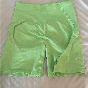 Oner Active Lime Green Women's Athletic Shorts